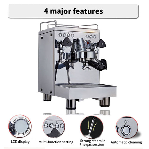 Full Semi-automatic Espresso Machine For Home And Business Use